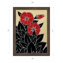 Картина в раме Декор Депо Константин Малютин "Петунии" E21 61x46 см