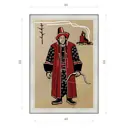 Картина в раме Декор Депо Константин Малютин "Боролдой Мерген" E20 66x46 см