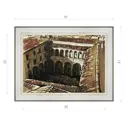 Картина в раме Декор Депо Константин Малютин "Монастырь" E20 31x41 см