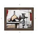 Картина в раме Декор Депо Константин Малютин "Натюрморт с мясорубкой" E21 36x46 см