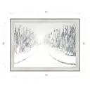 Картина в раме Декор Депо Константин Малютин "Дорога зимой" E20 46x61 см