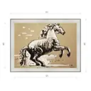 Картина в раме Декор Депо Константин Малютин "Лошадь" E20 46x61 см