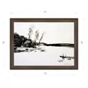 Картина в раме Декор Депо Константин Малютин "Три дерева на том берегу" E21 46x61 см