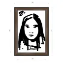 Картина в раме Декор Депо Константин Малютин "Маша" E21 51x36 см