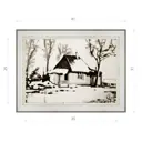 Картина в раме Декор Депо Константин Малютин "Kaarma" E20 31x41 см