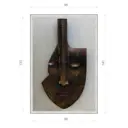 Картина в раме Декор Депо Константин Малютин "Маска-лопата 1" E20 141x96 см