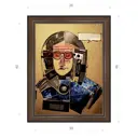 Картина в раме Декор Депо Константин Малютин "Радио 2" E21 46x36 см