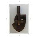 Картина в раме Декор Депо Константин Малютин "Маска-лопата 1" E20 111x76 см