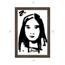 Картина в раме Декор Депо Константин Малютин "Маша" E21 66x46 см