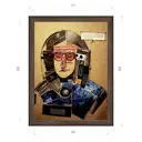 Картина в раме Декор Депо Константин Малютин "Радио 2" E21 66x51 см