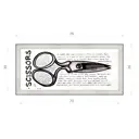 Картина в раме Декор Депо Константин Малютин "Ножницы" E20 36x76 см