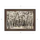 Картина в раме Декор Депо Константин Малютин "Призрачный лес" E21 36x51 см