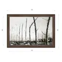 Картина в раме Декор Депо Константин Малютин "Сухостой" E21 46x66 см