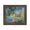 Картина в раме Декор Депо Ксения Черномор "Прогулка в Губайлово" E21 31x36 см