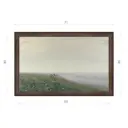 Картина в раме Декор Депо Архип Куинджи "Днепр утром 1881 (Третьяковская галерея)" E21 46x71 см