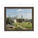 Картина в раме Декор Депо Василий Поленов "Московский дворик 1878 (Третьяковская галерея)" E21 46x56 см