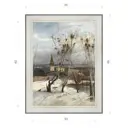 Картина в раме Декор Депо Алексей Саврасов "Грачи прилетели 1871 (Третьяковская галерея)" E20 46x36 см