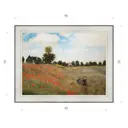 Картина в раме Декор Депо Клод Моне "Дикие маки близ Аржантея" E20 36x46 см