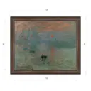 Картина в раме Декор Депо Клод Моне Впечатление Восход E21 46x56 см