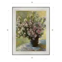 Картина в раме Декор Депо Клод Моне "Ваза с мальвами" E20 46x36 см