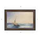 Картина в раме Декор Депо Иван Айвазовский "Доставка с острова Искья" E21 31x46 см