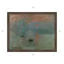 Картина в раме Декор Депо Клод Моне Впечатление Восход E21 61x76 см