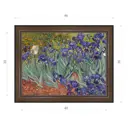 Картина в раме Декор Депо Винсент Ван Гог "Ирисы" E21 36x46 см