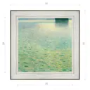 Картина в раме Декор Депо Густав Климт "Остров вдали" E20 31x31 см