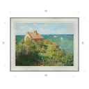 Картина в раме Декор Депо Клод Моне "Рыбацкий домик в Варженвилле" E20 36x46 см