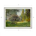Картина в раме Декор Депо Клод Моне "Парк Монсо" E20 46x61 см