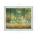 Картина в раме Декор Депо Клод Моне "Семья художника в саду" E20 51x61 см