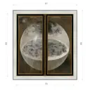 Картина в раме Декор Депо Иероним Босх Сад земных наслаждений (обратная сторона) E20 66x61 см