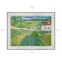 Картина в раме Декор Депо Винсент Ван Гог "Дорога в Овер после дождя" E20 36x46 см