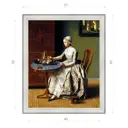 Картина в раме Декор Депо Жан-Этьен Лиотар "Утренний шоколад" E20 61x51 см