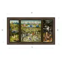 Картина в раме Декор Депо Иероним Босх Сад земных наслаждений E21 46x81 см