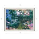 Картина в раме Декор Депо Клод Моне "Водяные лилии" E20 51x66 см