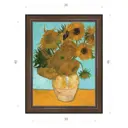 Картина в раме Декор Депо Винсент Ван Гог "Ваза с двенадцатью подсолнухами" E21 46x36 см