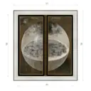 Картина в раме Декор Депо Иероним Босх Сад земных наслаждений (обратная сторона) E20 56x51 см