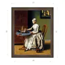 Картина в раме Декор Депо Жан-Этьен Лиотар "Утренний шоколад" E21 61x51 см