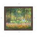 Картина в раме Декор Депо Клод Моне "Семья художника в саду" E21 51x61 см