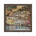 Картина в раме Декор Депо Густав Климт "Мальчесине на озере Гарда" E21 61x61 см