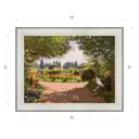 Картина в раме Декор Депо Клод Моне "Адольф Моне читает в саду" E20 36x46 см