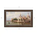 Картина в раме Декор Депо Антониетта Брандейс "Пунта делла Догана Венеция" E21 31x51 см