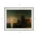 Картина в раме Декор Депо Иван Айвазовский "Лунная ночь в Константинополе" E20 36x46 см