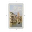 Картина в раме Декор Депо Антониетта Брандейс "Вид на Большой канал в направлении из Пьяцца Сан Марко к Палаццо Балби" E20 86x51 см