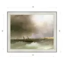 Картина в раме Декор Депо Иван Айвазовский "Вид Одессы с моря" E20 46x56 см