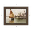 Картина в раме Декор Депо Антониетта Брандейс "Дворец Дожей Венеция" E21 31x41 см