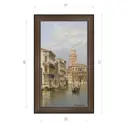 Картина в раме Декор Депо Антониетта Брандейс "Вид на Большой канал в направлении из Пьяцца Сан Марко к Палаццо Балби" E21 51x31 см