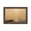 Картина в раме Декор Депо Иван Айвазовский "Туманное утро" E21 36x51 см
