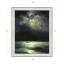 Картина в раме Декор Депо Иван Айвазовский "Ночь на Чёрном море 1894" E20 56x46 см